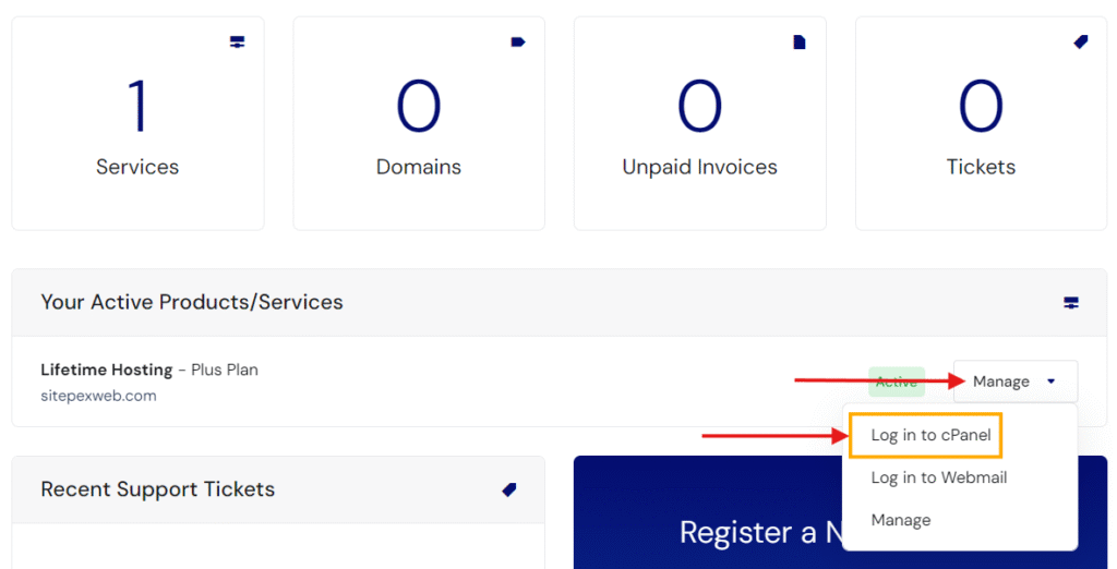 how to create an addon domain in cpanel
